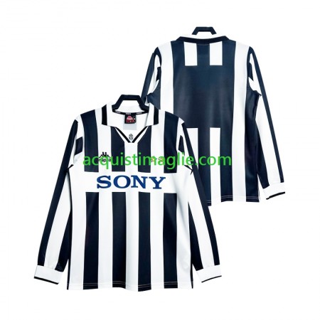 Divisa di Calcio Juventus Retro Prima 1997 Manica Lunga